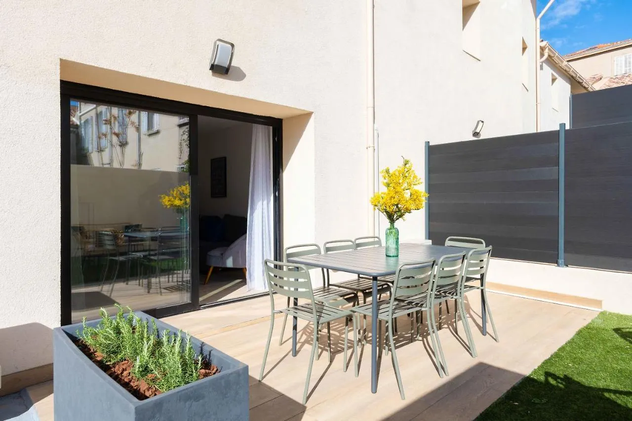 La Maison Du Parc I Standing 3 Chambres 8 Pers Parking Clim Wifi Velodrome Marseille 0*,