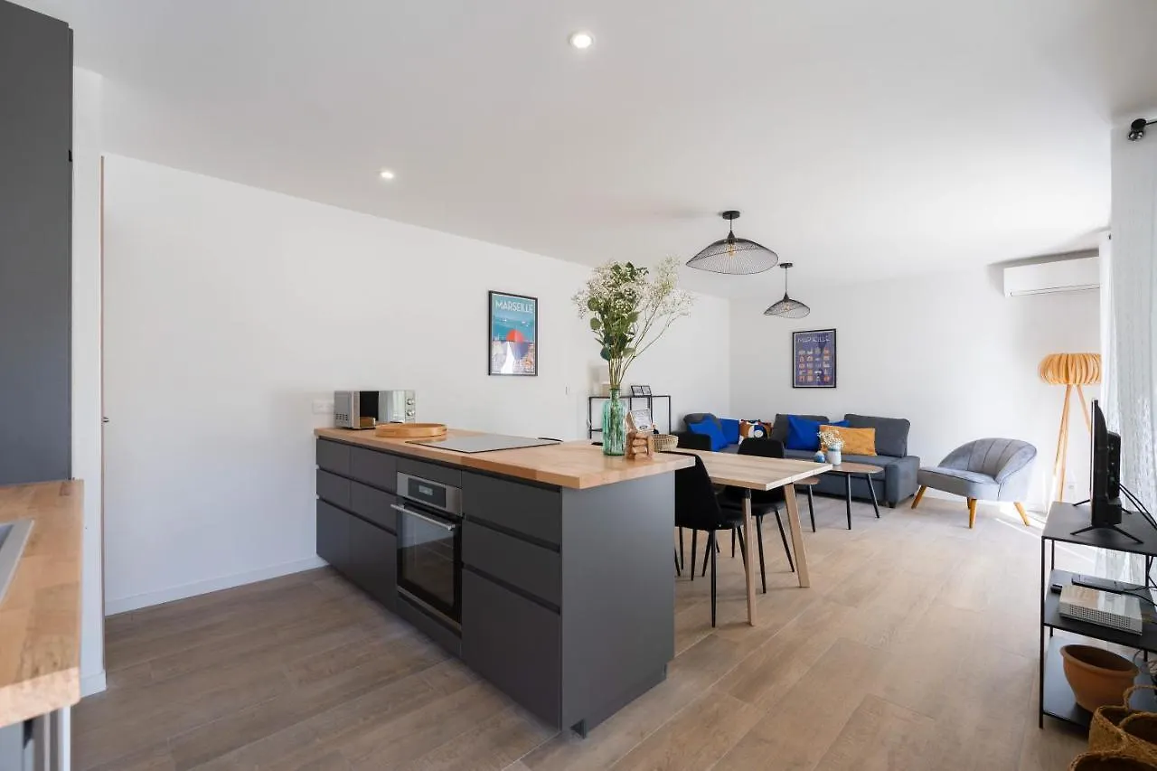 La Maison Du Parc I Standing 3 Chambres 8 Pers Parking Clim Wifi Velodrome Marseille 0*,  France