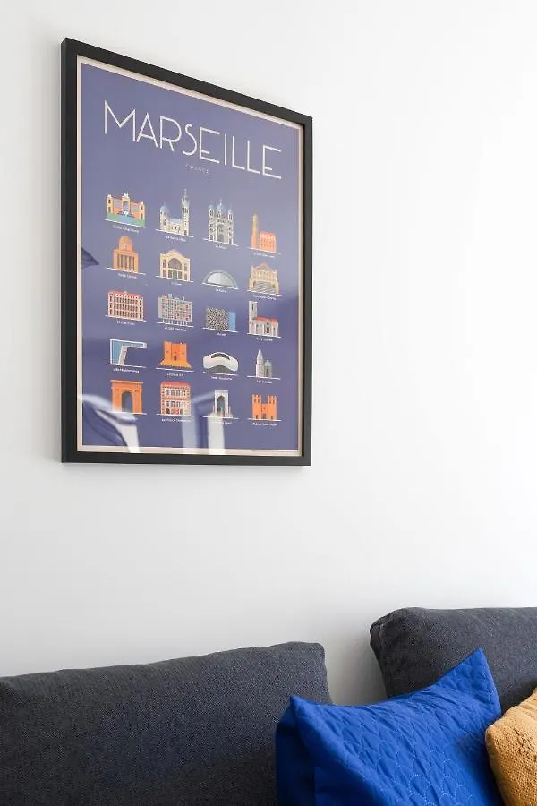 Holiday home La Maison Du Parc I Standing 3 Chambres 8 Pers Parking Clim Wifi Velodrome Marseille