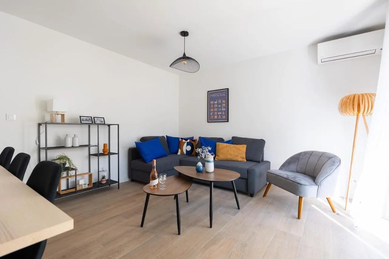 La Maison Du Parc I Standing 3 Chambres 8 Pers Parking Clim Wifi Velodrome Marseille Hébergement de vacances